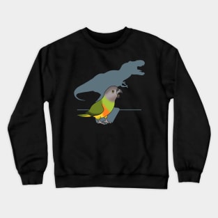 t-rex shadow - senegal parrot Crewneck Sweatshirt